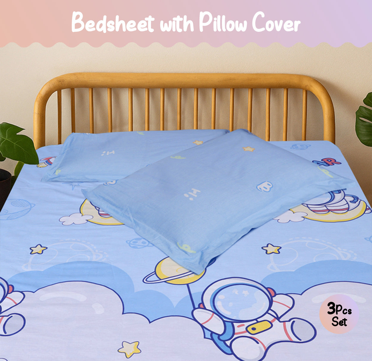 Outer Space Double Bedsheet