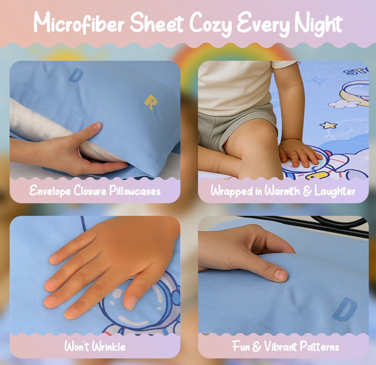 Outer Space Double Bedsheet