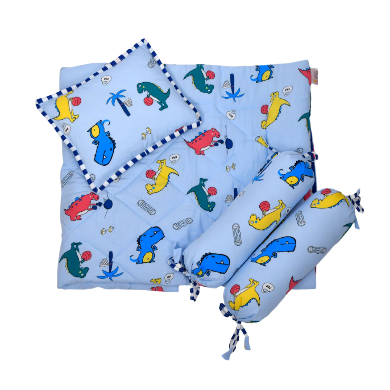 Dinosaur Club Cot Set