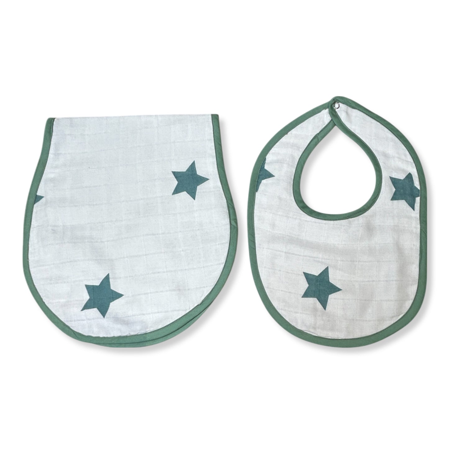Starstuck Bib n Burp Cloth