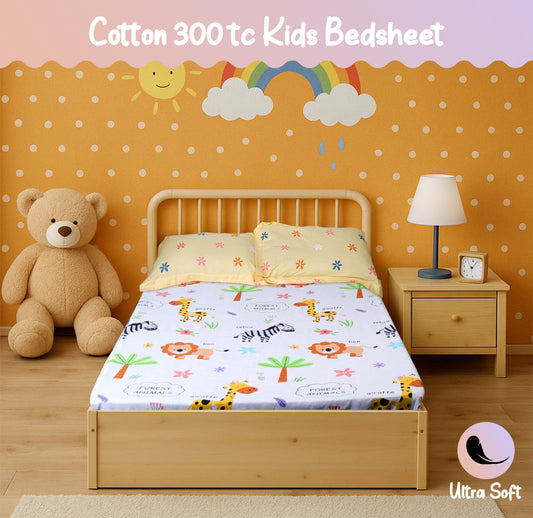 Jungle Safari Double Bedsheet