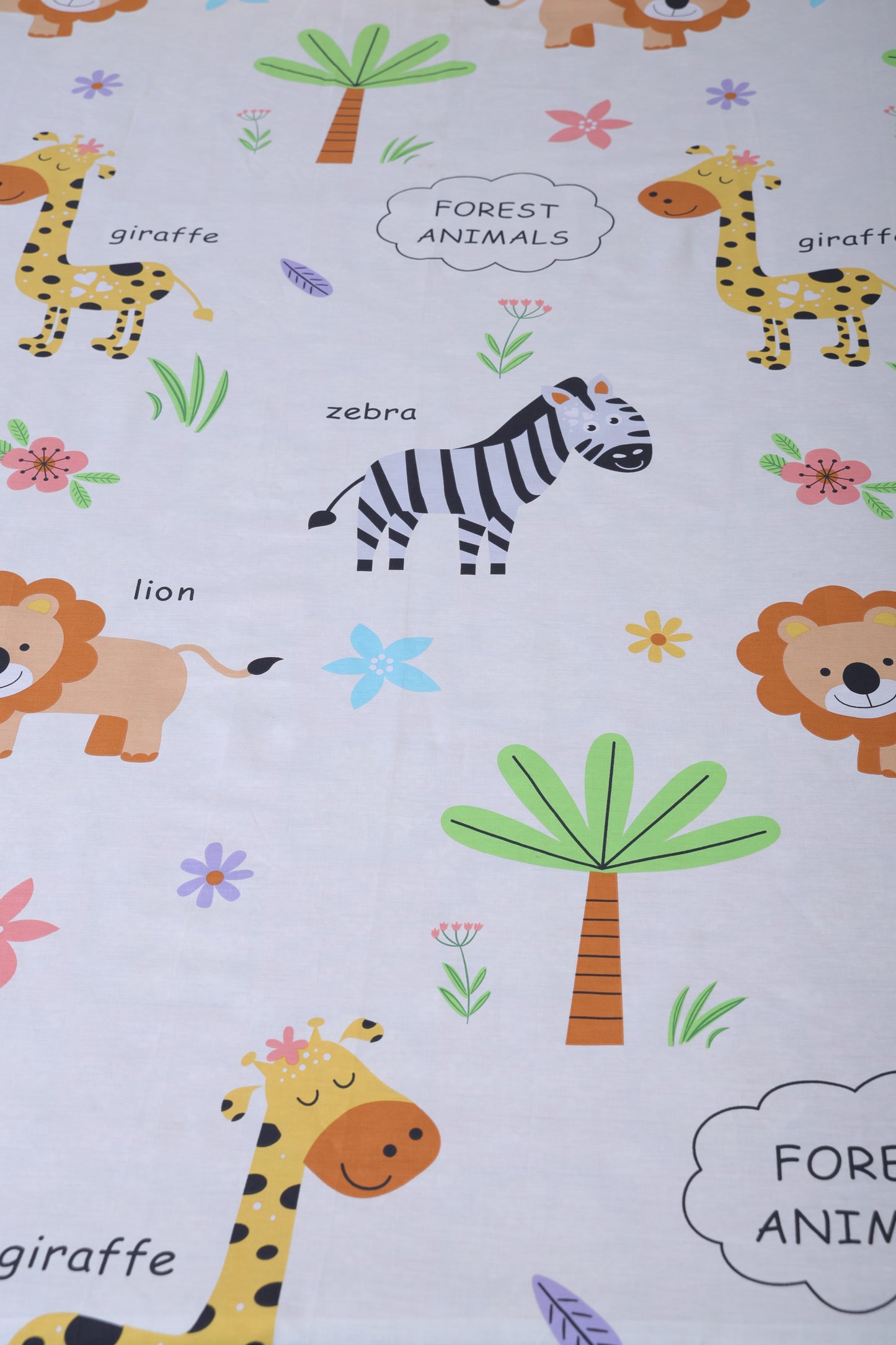 Jungle Safari Double Bedsheet
