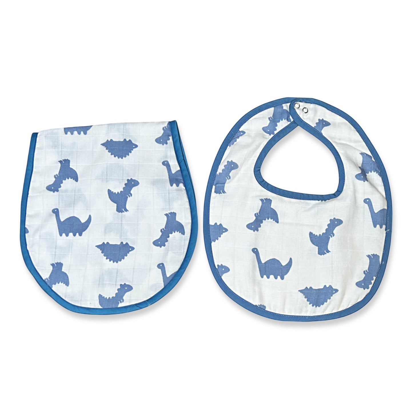 Dino Bib N Burp Cloth