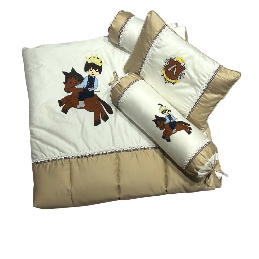 PRINCE N KNIGHT RIDER COT SET
