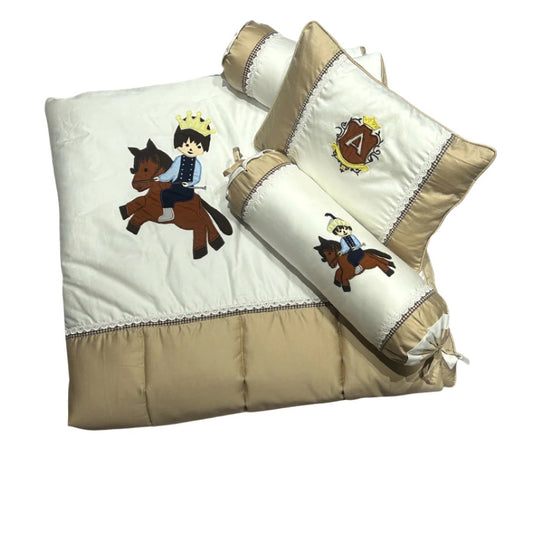 PRINCE N KNIGHT RIDER COT SET