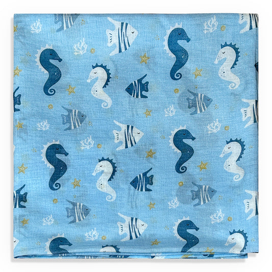 Seahorse Mul-Mul Swaddle