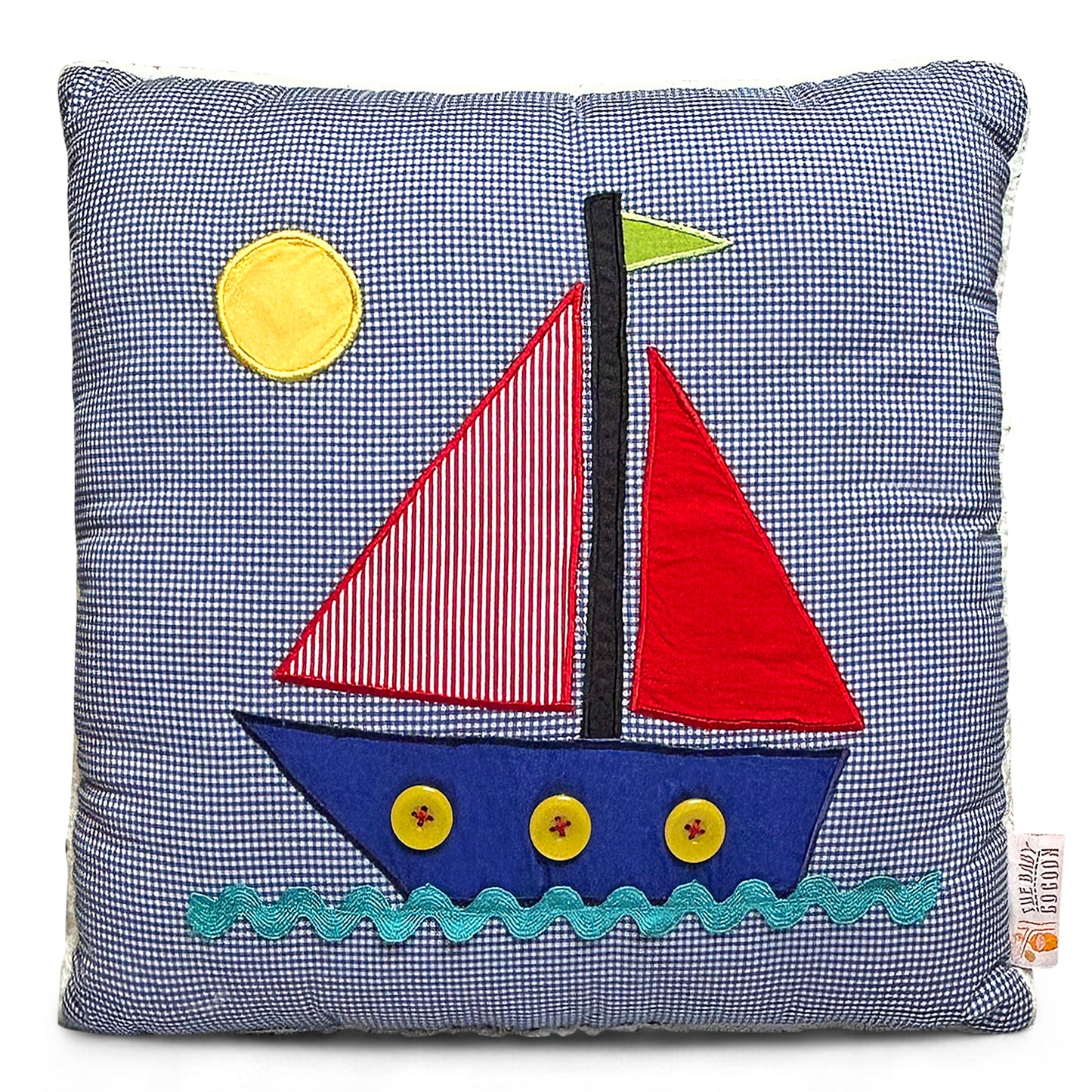 Sailboat Pre-Filled Cushion