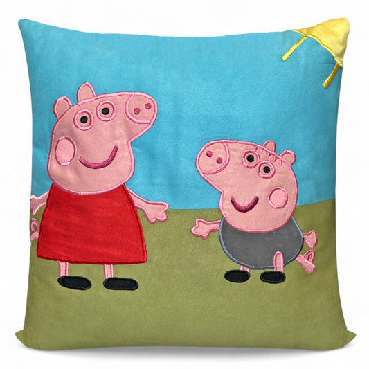 Peppa & George Cushion