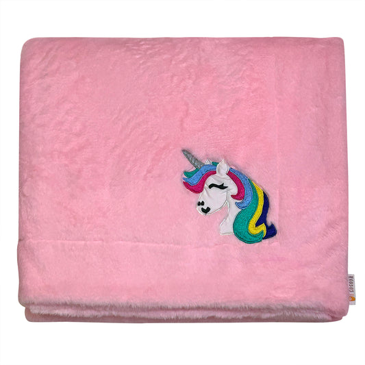 Little Pink Unicorn Blanket